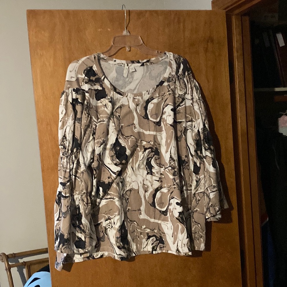 Vintage 1946 Long Sleeve Top, plus size 26W/28W